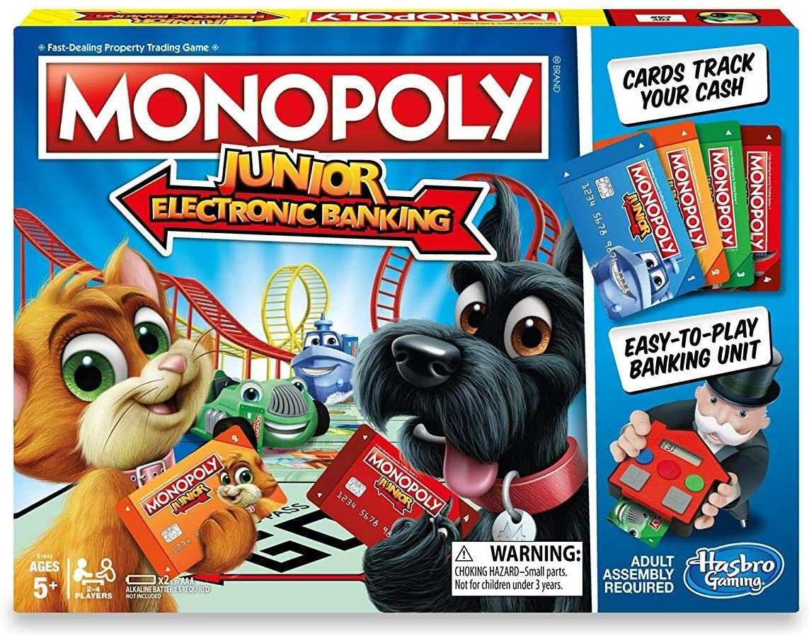 Foto 2 pulgar | Juego de Banca Electrónica Hasbro Monopoly Junior - Venta Internacional