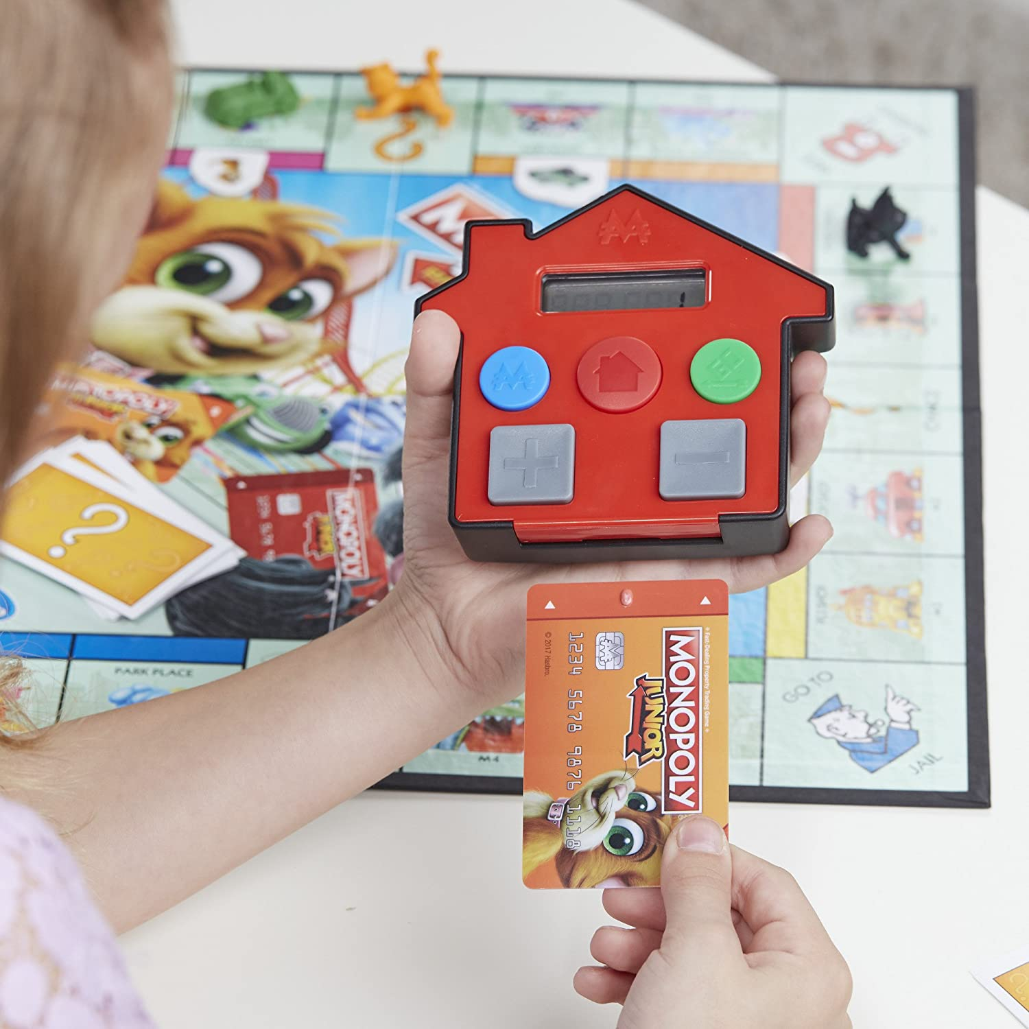 Foto 5 pulgar | Juego de Banca Electrónica Hasbro Monopoly Junior - Venta Internacional