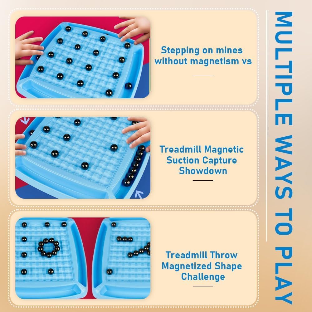 Foto 4 pulgar | Juego De Ajedrez Magnético Leshp Con 20 Piedras Para Niños - Venta Internacional