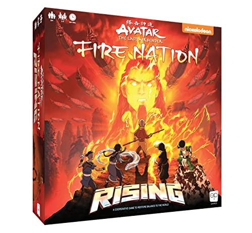 Foto 2 pulgar | Juego de Mesa Usaopoly Avatar The Last Airbender Fire Nation Ri - Venta Internacional