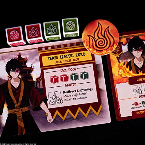Foto 7 pulgar | Juego de Mesa Usaopoly Avatar The Last Airbender Fire Nation Ri - Venta Internacional
