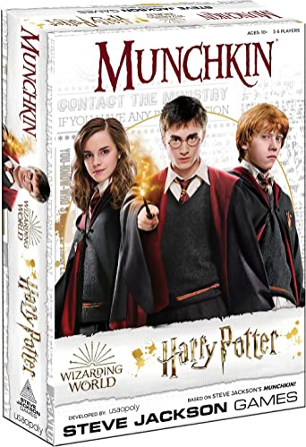 Foto 4 pulgar | Juego de Mesa Harry Potter Munchkin Regalo Con Licencia Oficial - Venta Internacional