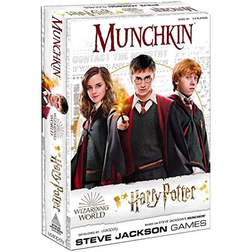 Foto 5 pulgar | Juego de Mesa Harry Potter Munchkin Regalo Con Licencia Oficial - Venta Internacional