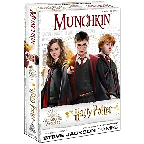 Foto 7 pulgar | Juego de Mesa Harry Potter Munchkin Regalo Con Licencia Oficial - Venta Internacional