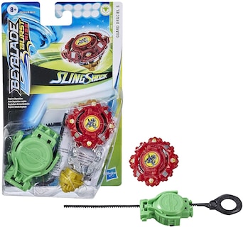 Foto 3 | Paquete de Inicio Beyblade Burst Rise Slingshock Guard Draciel S - Venta Internacional