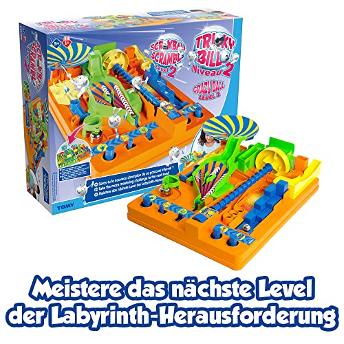 Foto 4 pulgar | Juego de Laberinto Tomy Screwball Scramble 2 para Niños - ¡Atrévete a Conquistarlo!