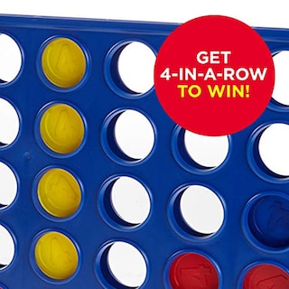 Foto 6 | Juego de Mesa Connect 4 de Estrategia con Discos Bloqueadores Azules