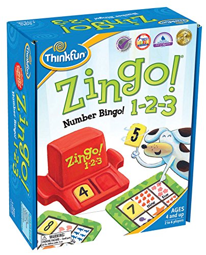 Foto 3 pulgar | Juego de Bingo Thinkfun Zingo 1-2-3 Number - Venta Internacional