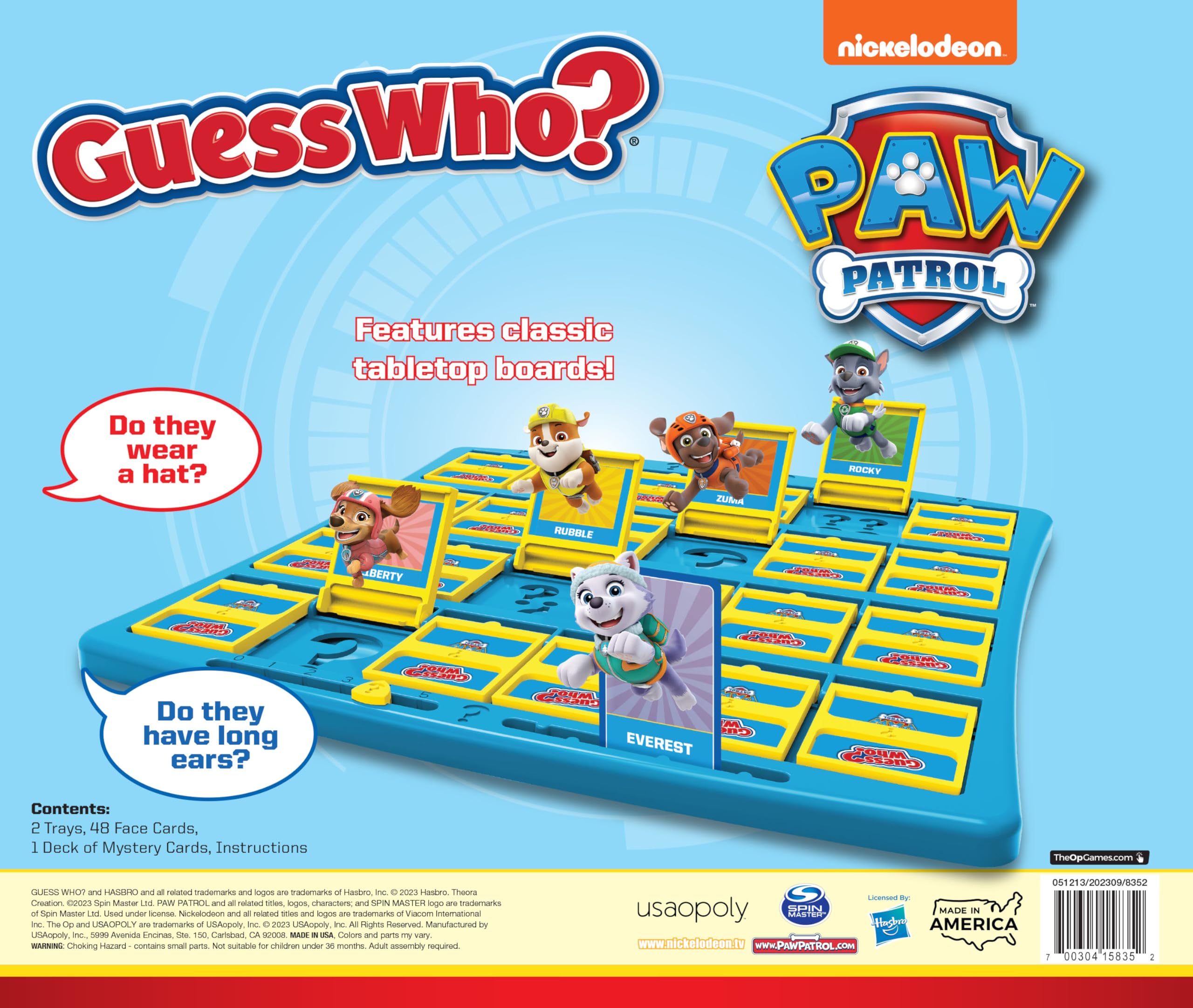Foto 3 pulgar | Juego de Mesa ¿Adivina Quién? Paw Patrol - Venta Internacional
