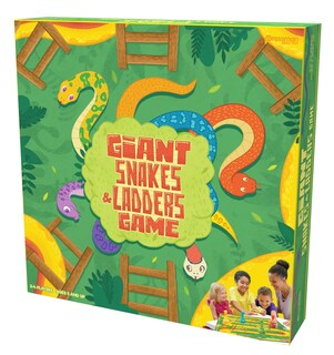 Foto 5 | Juego Giant Snakes & Ladders Pressman Classic Desde Hace Más De 5 Años - Venta Internacional