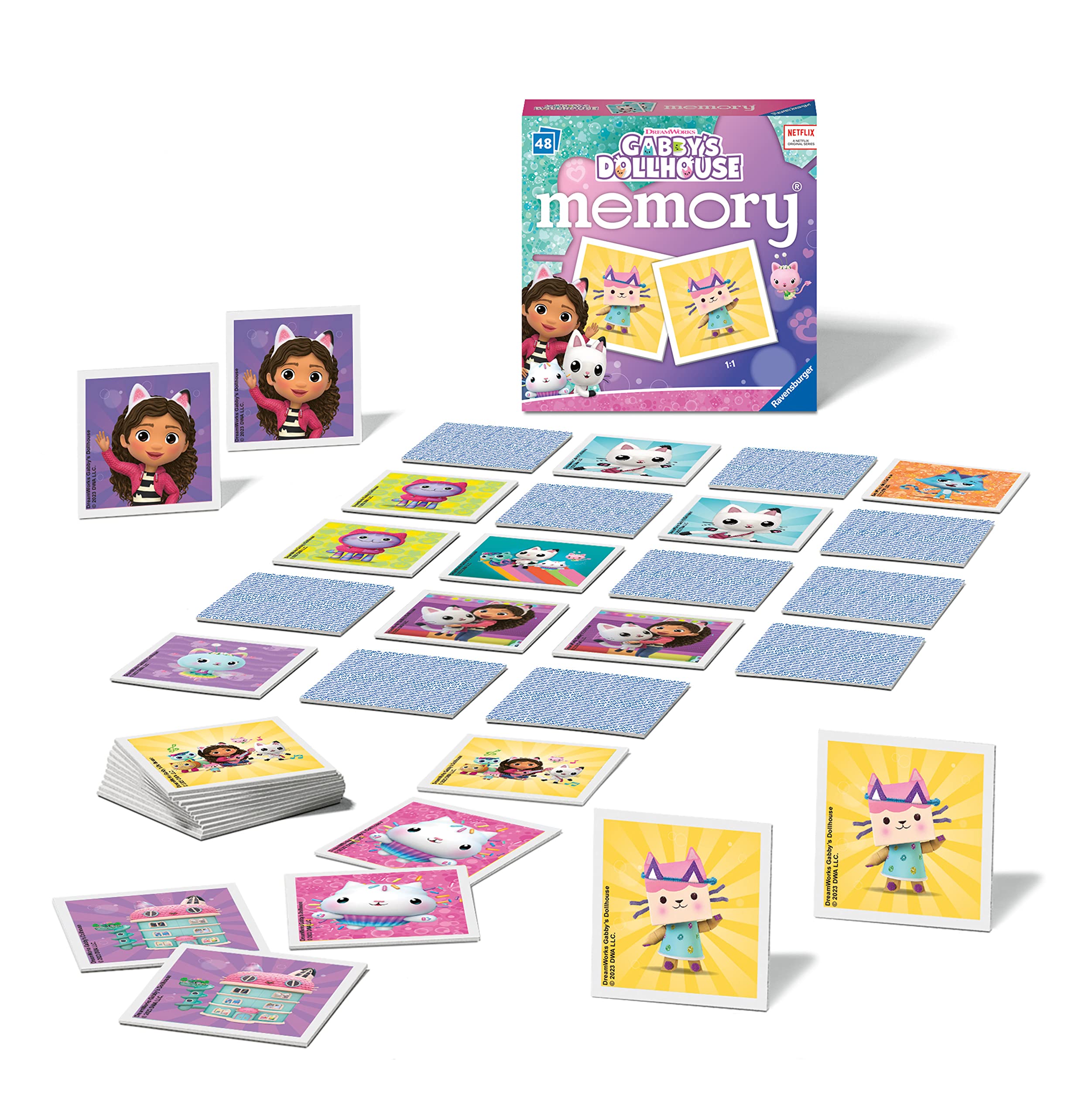 Foto 3 pulgar | Juego de Memoria Ravensburger Gabbys Dollhouse- Venta Internacional