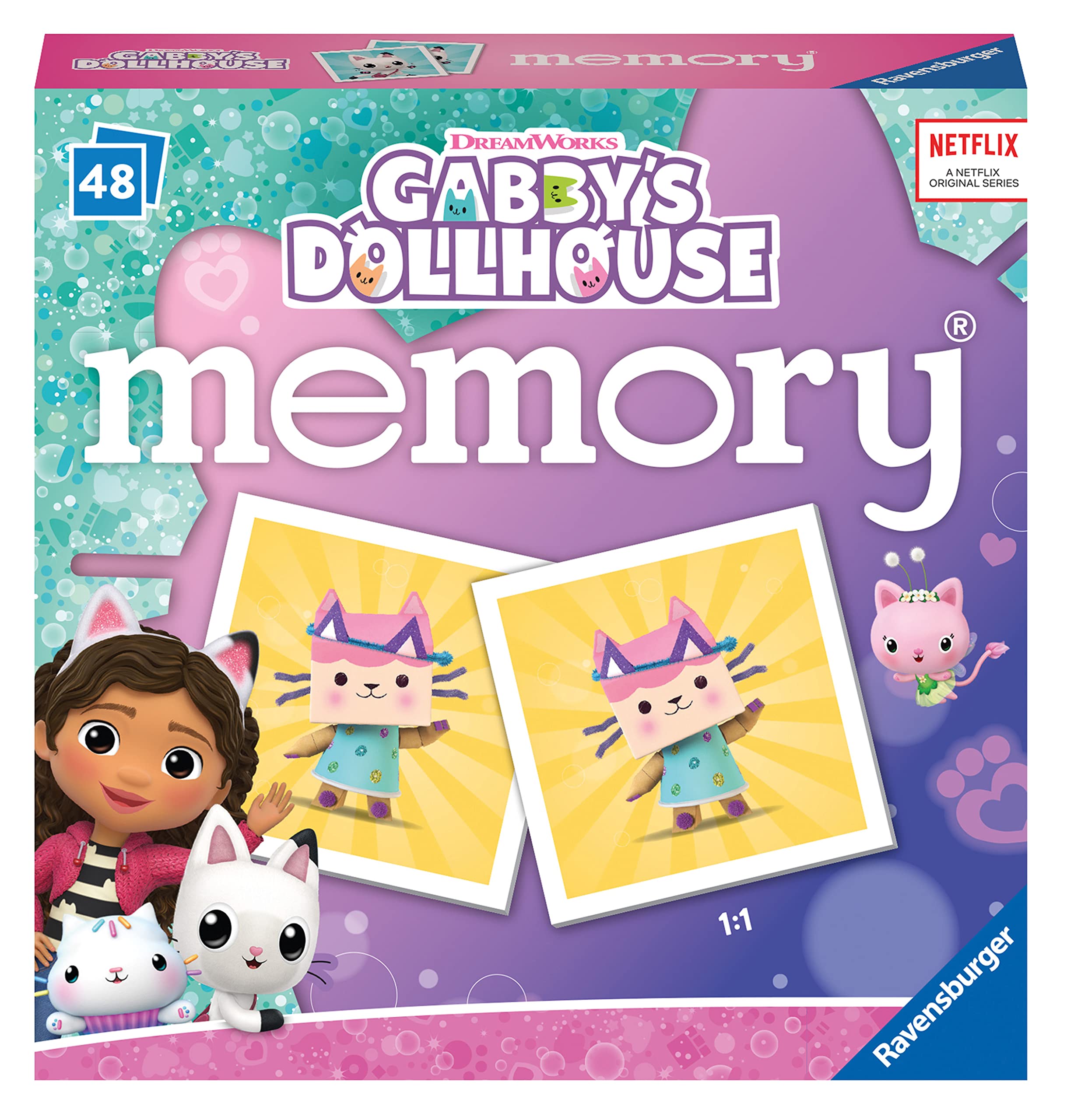 Foto 4 pulgar | Juego de Memoria Ravensburger Gabbys Dollhouse- Venta Internacional