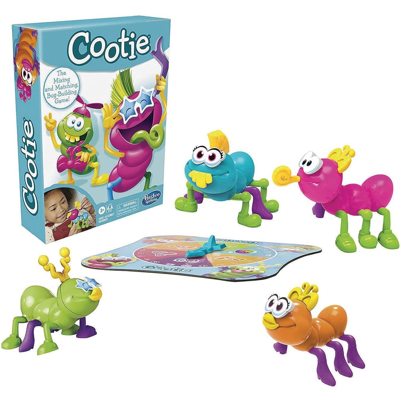 Foto 2 pulgar | Juego para Niños Hasbro Gaming Cootie: Mezcla y Combina - Venta Internacional