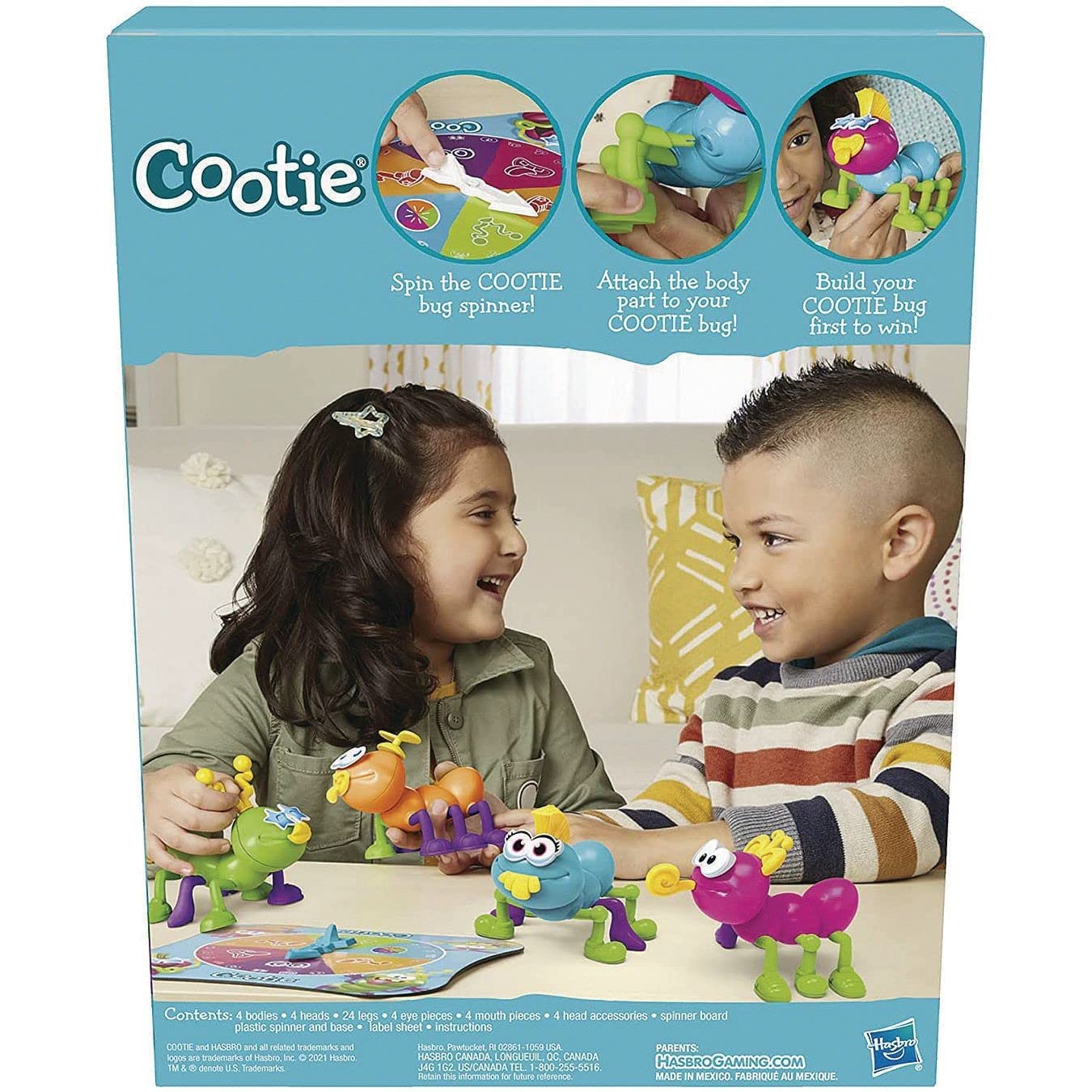 Foto 4 pulgar | Juego para Niños Hasbro Gaming Cootie: Mezcla y Combina - Venta Internacional