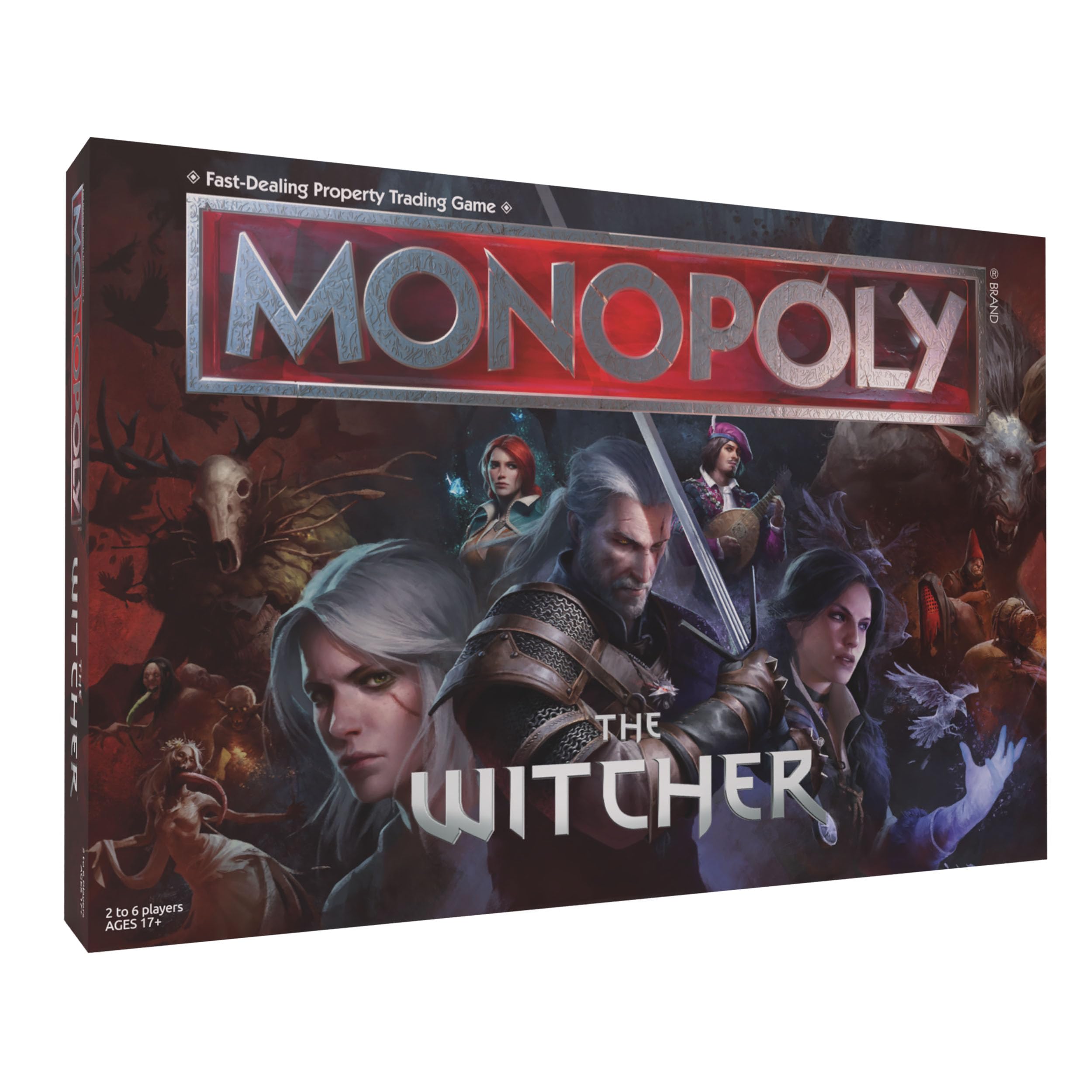 Juego de Mesa Monopoly The Witcher con Licencia Oficial - Venta Internacional
