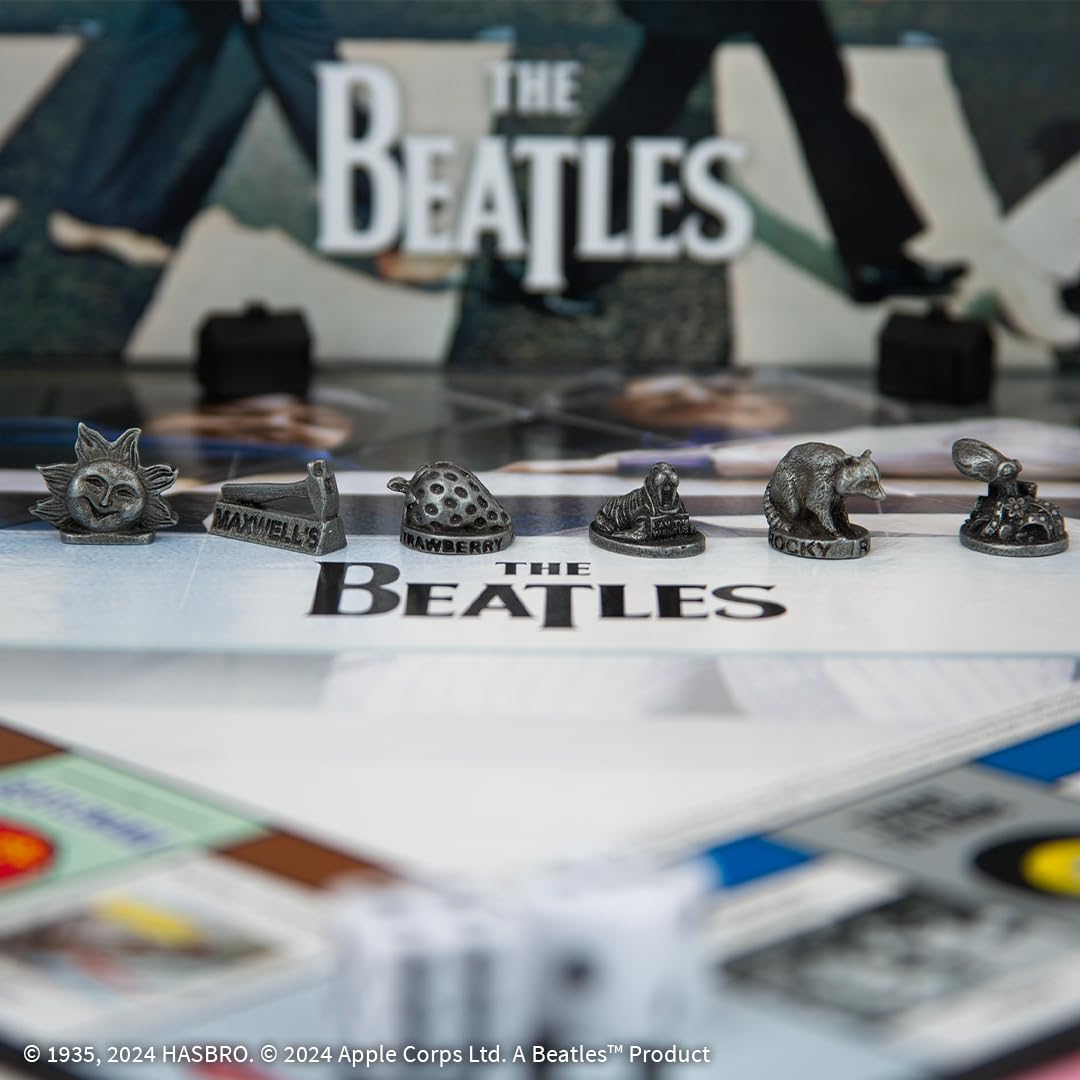 Foto 4 pulgar | Juego de Mesa Usaopoly Monopoly The Beatles Rock Band 2-6 Jugadores - Venta Internacional