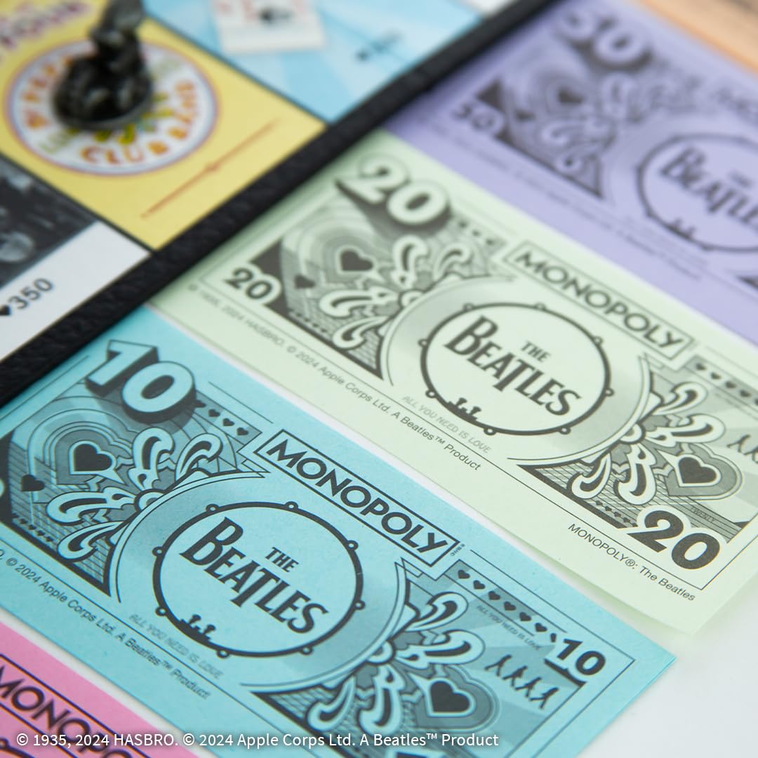 Foto 5 pulgar | Juego de Mesa Usaopoly Monopoly The Beatles Rock Band 2-6 Jugadores - Venta Internacional