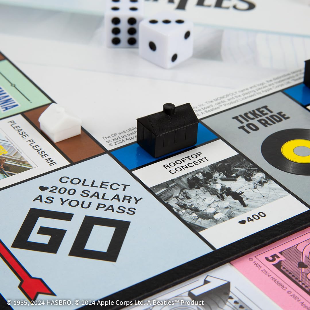 Foto 6 pulgar | Juego de Mesa Usaopoly Monopoly The Beatles Rock Band 2-6 Jugadores - Venta Internacional