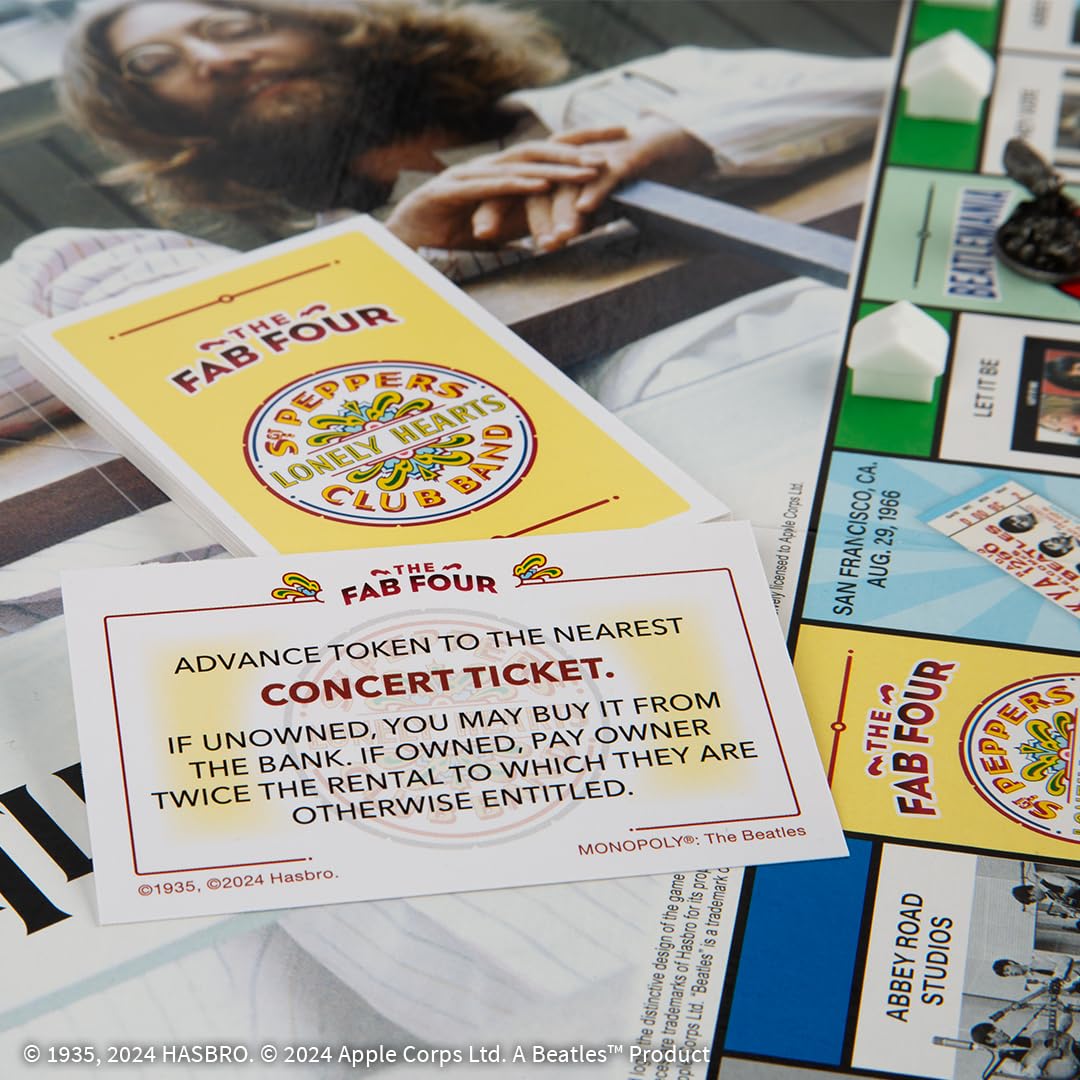 Foto 8 pulgar | Juego de Mesa Usaopoly Monopoly The Beatles Rock Band 2-6 Jugadores - Venta Internacional