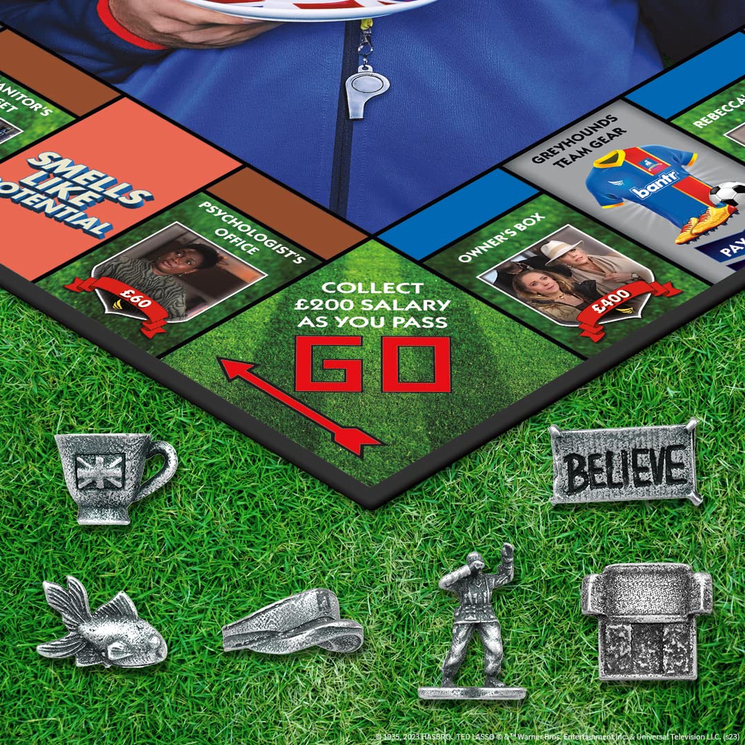 Foto 3 pulgar | Juego de Mesa Usaopoly Monopoly Ted Lasso con Licencia Oficial - Venta Internacional