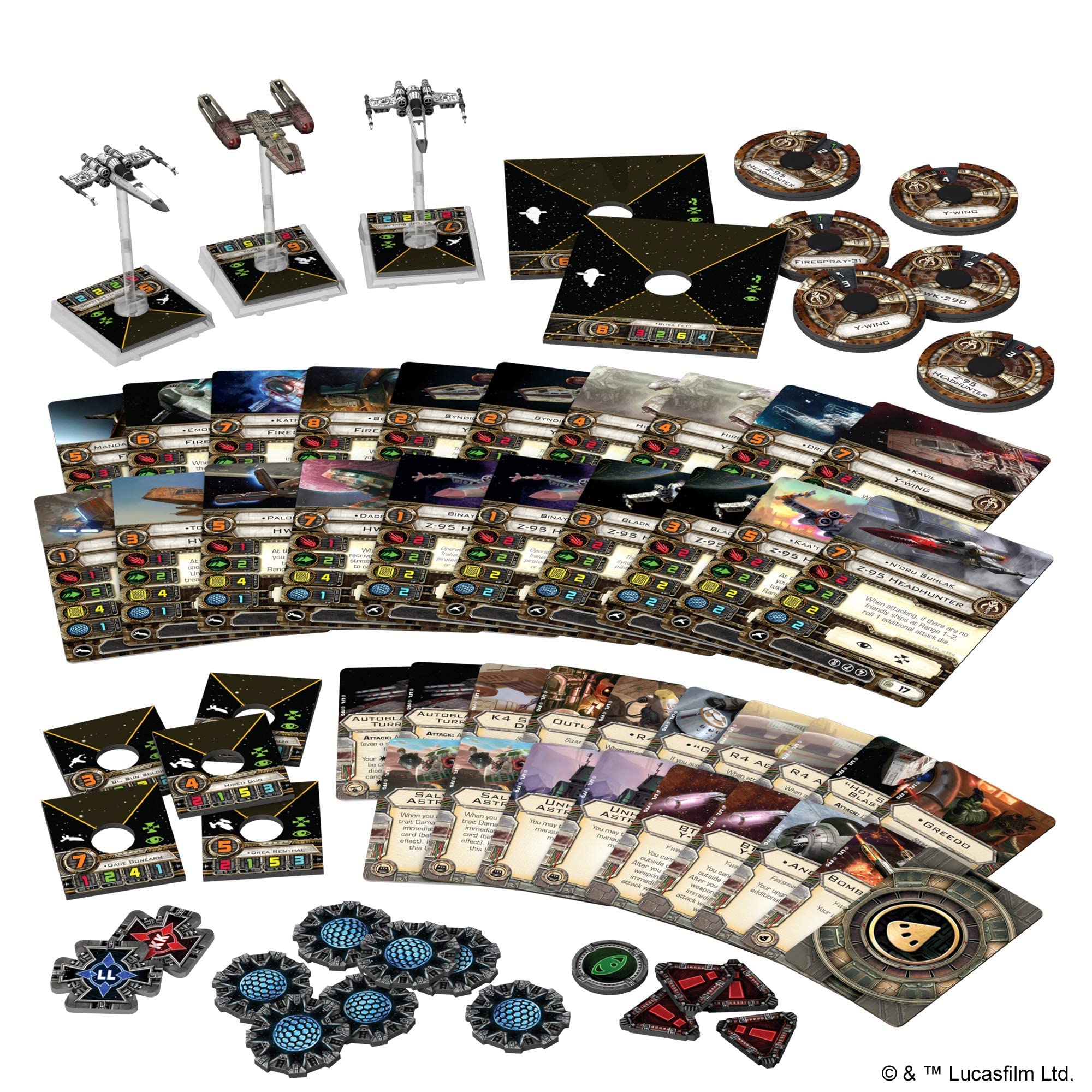 Foto 3 pulgar | Juego de Estrategia Fantasy Flight Star Wars X-wing Most Wanted - Venta Internacional
