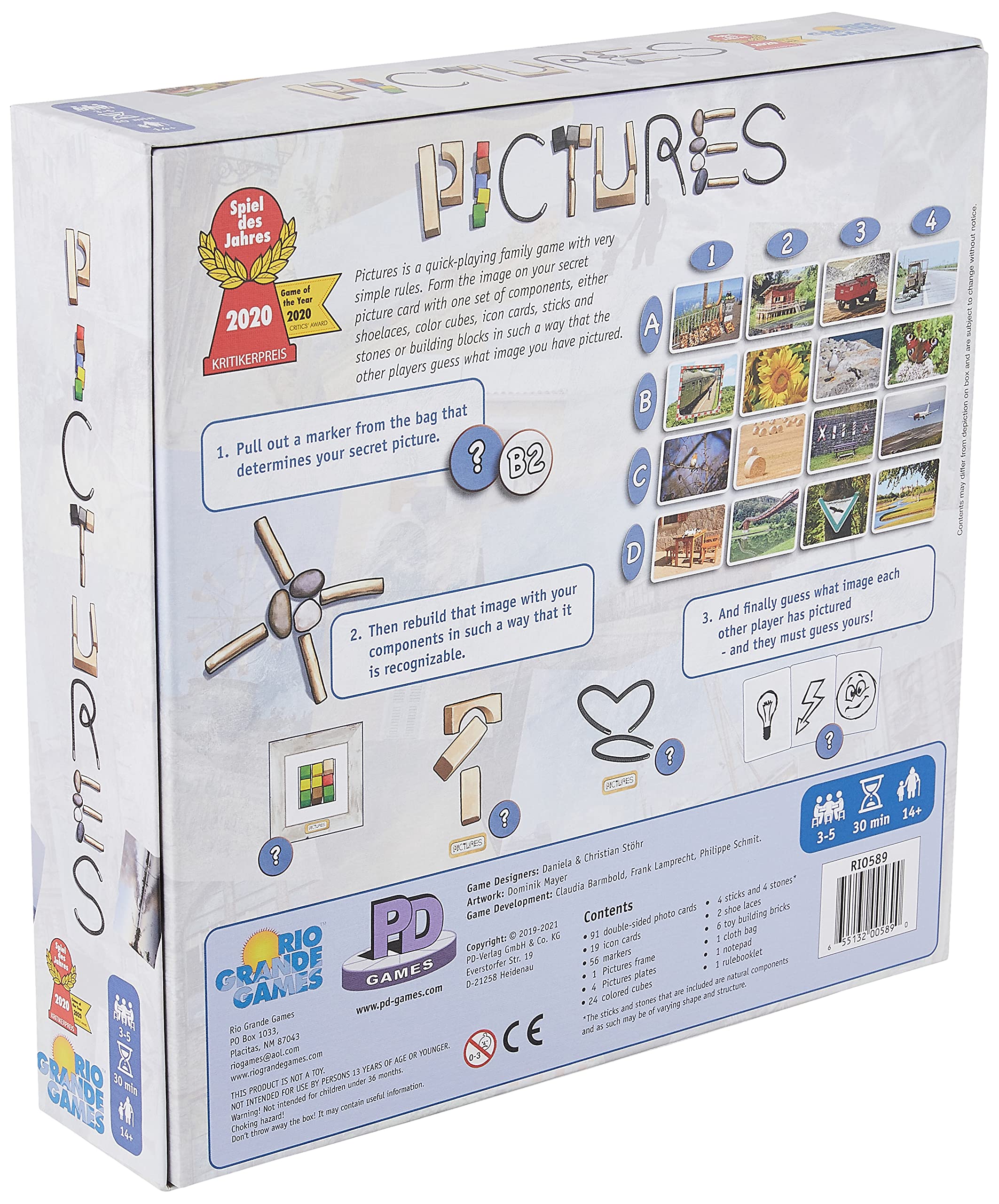 Foto 3 pulgar | Juego de Mesa Rio Grande Games - Venta Internacional