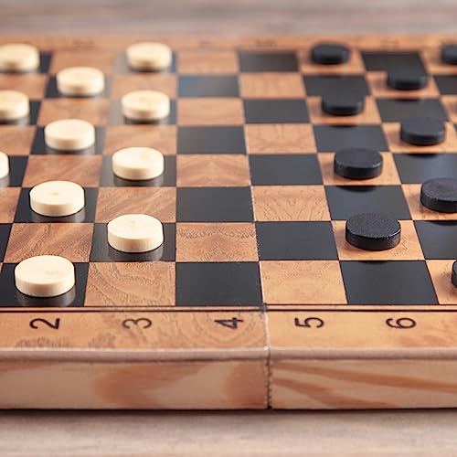 Foto 8 pulgar | Accesorios para Juegos Yosoo Health Gear 32 Piezas Draghts Checkers - Venta Internacional