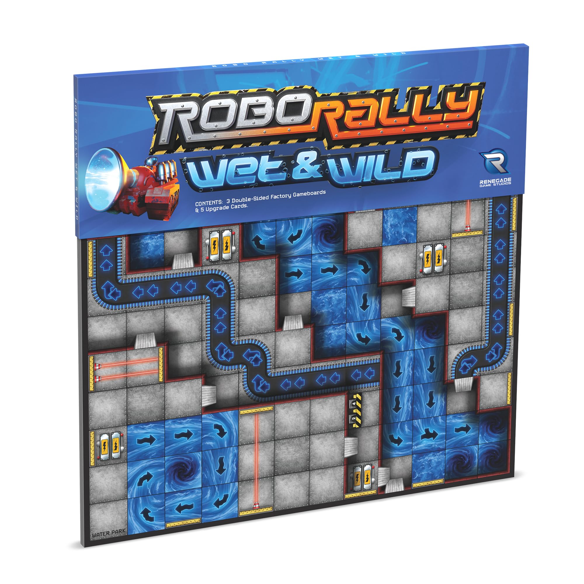 Set de Expansión Renegade Game Studios Robo Rally Wet & Wild - Venta Internacional