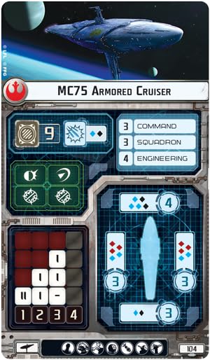 Foto 4 pulgar | Juego De Batalla Fantasy Flight Star Wars Armada - Venta Internacional