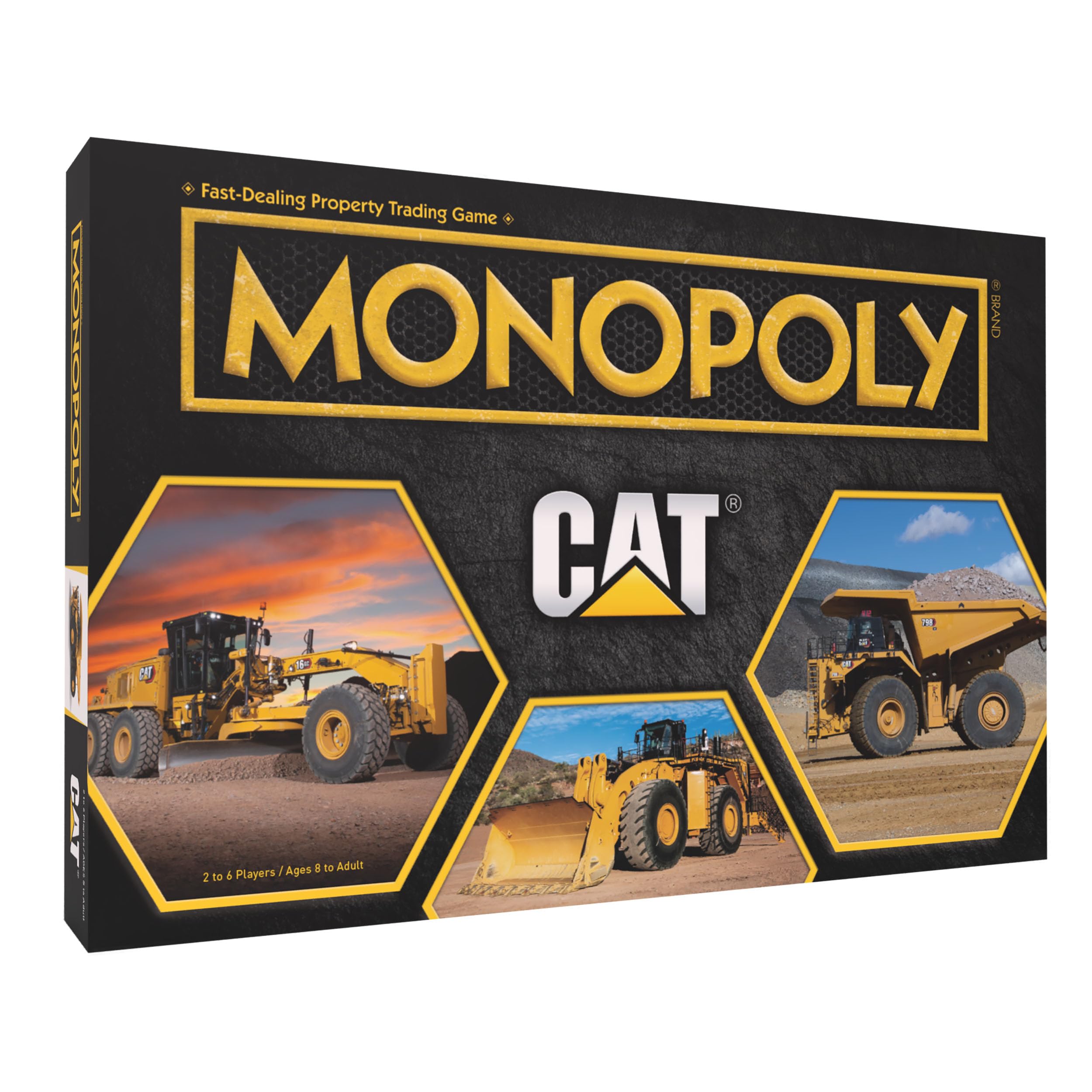 Foto 2 pulgar | Juego de Mesa Usaopoly Monopoly Caterpillar - Venta Internacional
