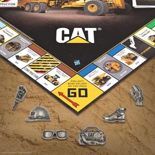 Foto 4 | Juego de Mesa Usaopoly Monopoly Caterpillar - Venta Internacional