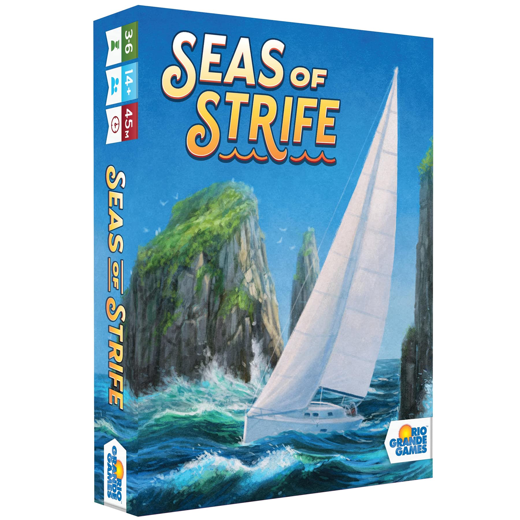 Foto 2 pulgar | Juego de Mesa Rio Grande Games Seas Of Strife Trick Taking - Venta Internacional