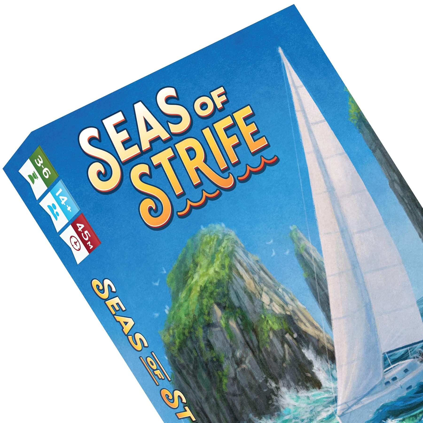 Foto 5 pulgar | Juego de Mesa Rio Grande Games Seas Of Strife Trick Taking - Venta Internacional