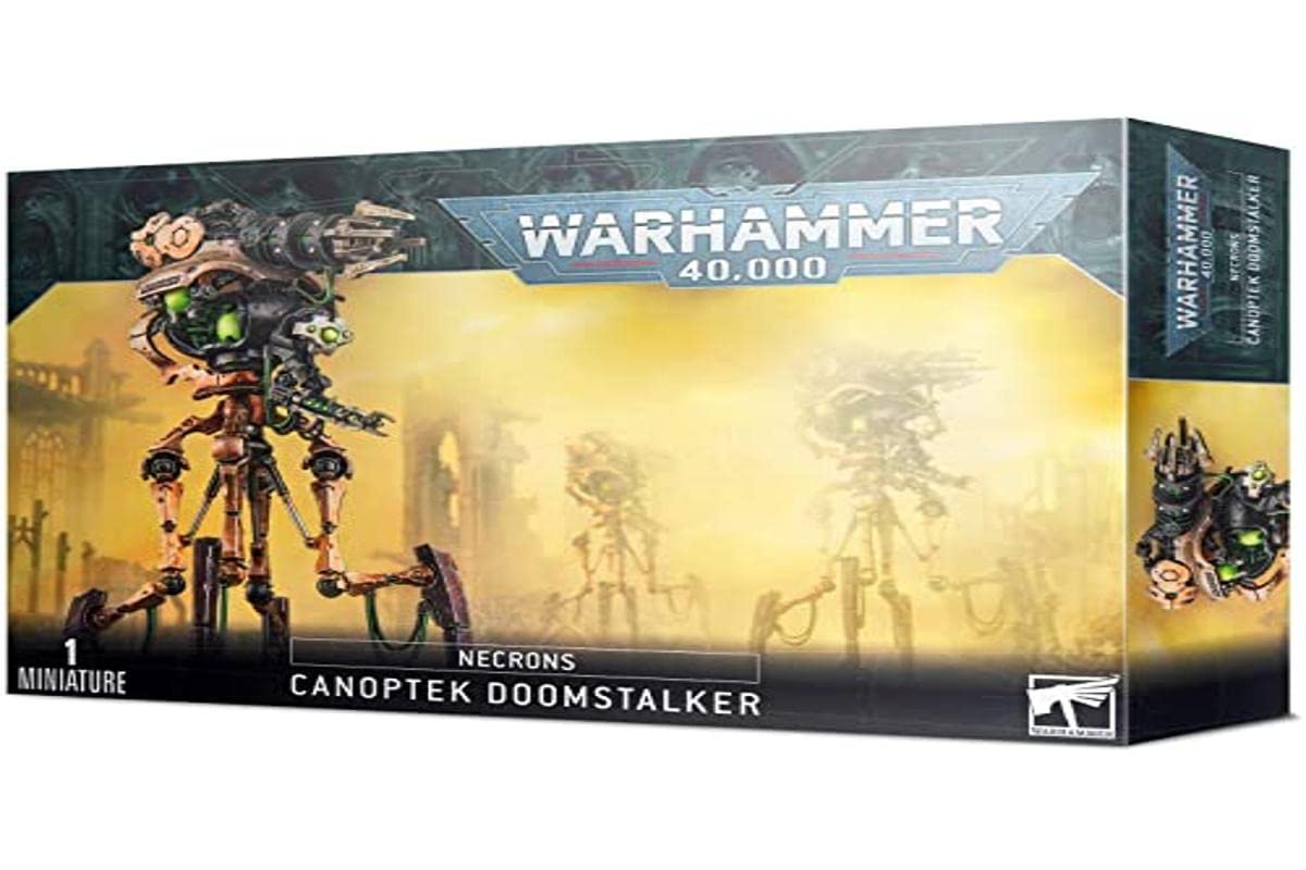 Foto 2 pulgar | Miniature Games Workshop Warhammer 40,000 Necrons Canoptek Doomstalker - Venta Internacional
