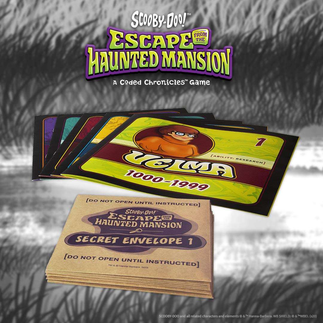 Foto 6 pulgar | Juego de Escape Usaopoly Scooby-doo: Escape From The Haunted Mansion Coded Chronicles - Venta Internacional