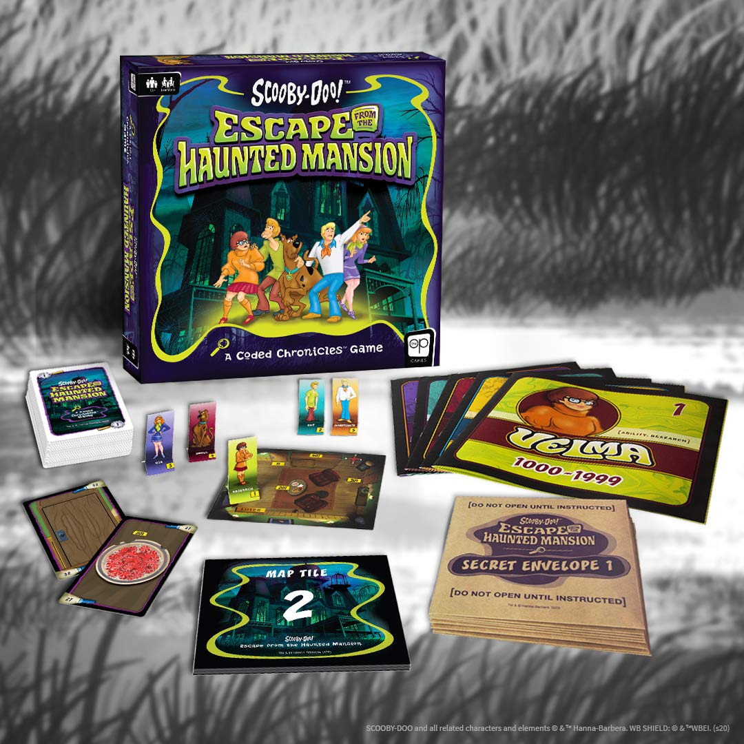 Foto 8 pulgar | Juego de Escape Usaopoly Scooby-doo: Escape From The Haunted Mansion Coded Chronicles - Venta Internacional
