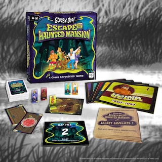 Foto 7 | Juego de Escape Usaopoly Scooby-doo: Escape From The Haunted Mansion Coded Chronicles - Venta Internacional