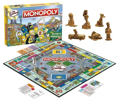 Foto 1 | Juego de Mesa Monopoly The Simpsons Edition - Venta Internacional