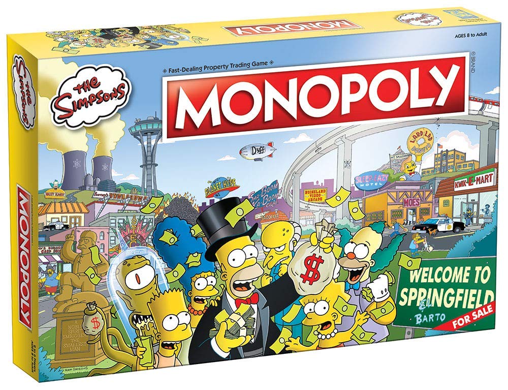 Foto 3 pulgar | Juego de Mesa Monopoly The Simpsons Edition - Venta Internacional