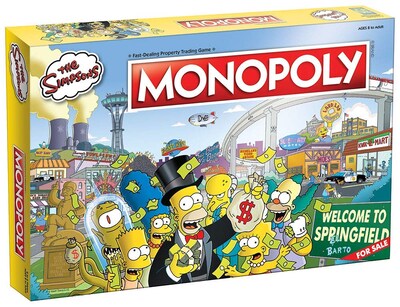 Foto 2 | Juego de Mesa Monopoly The Simpsons Edition - Venta Internacional