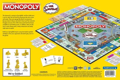 Foto 3 | Juego de Mesa Monopoly The Simpsons Edition - Venta Internacional