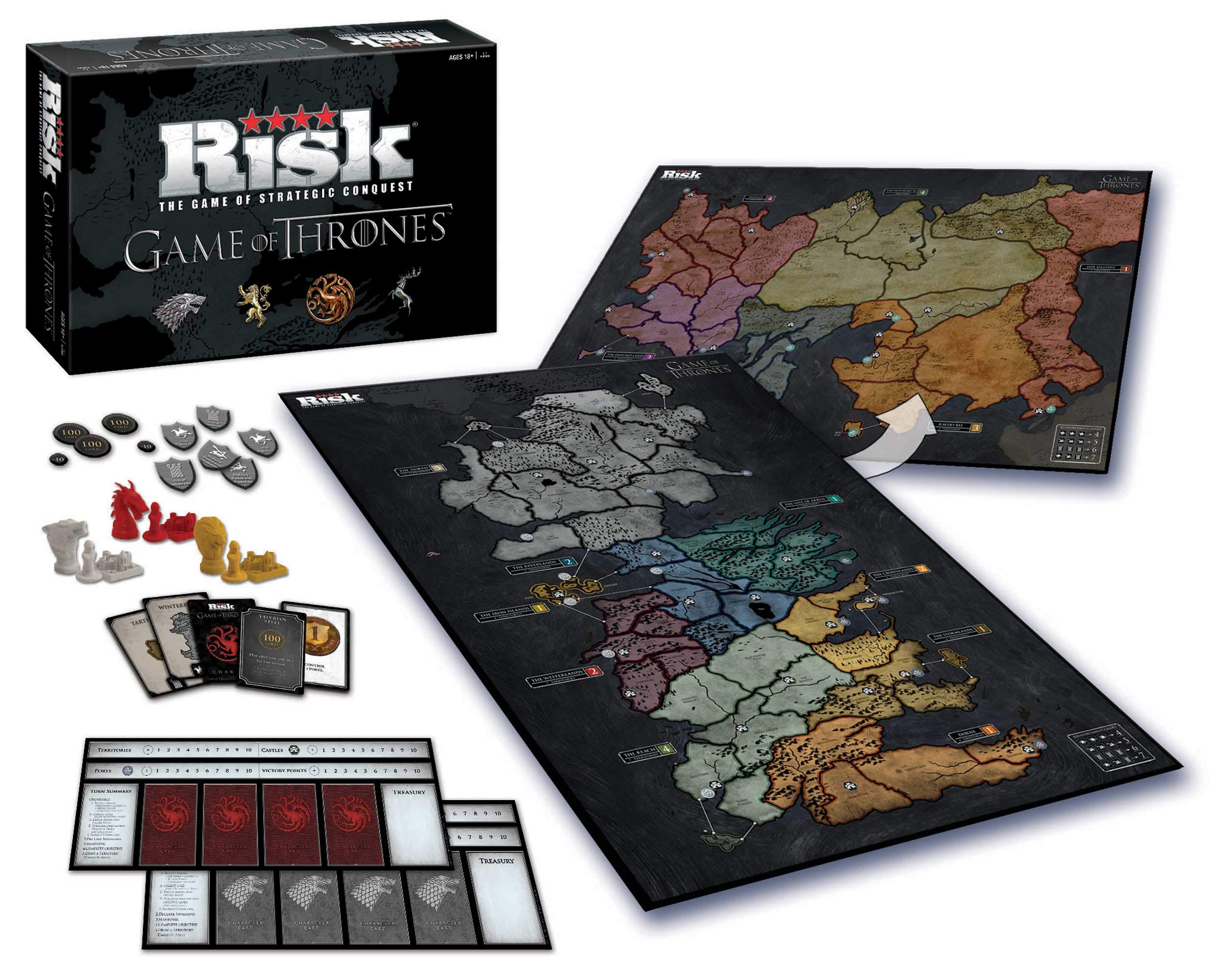 Foto 3 pulgar | Juego de Mesa Usaopoly Risk Game Of Thrones Strategy - Venta Internacional