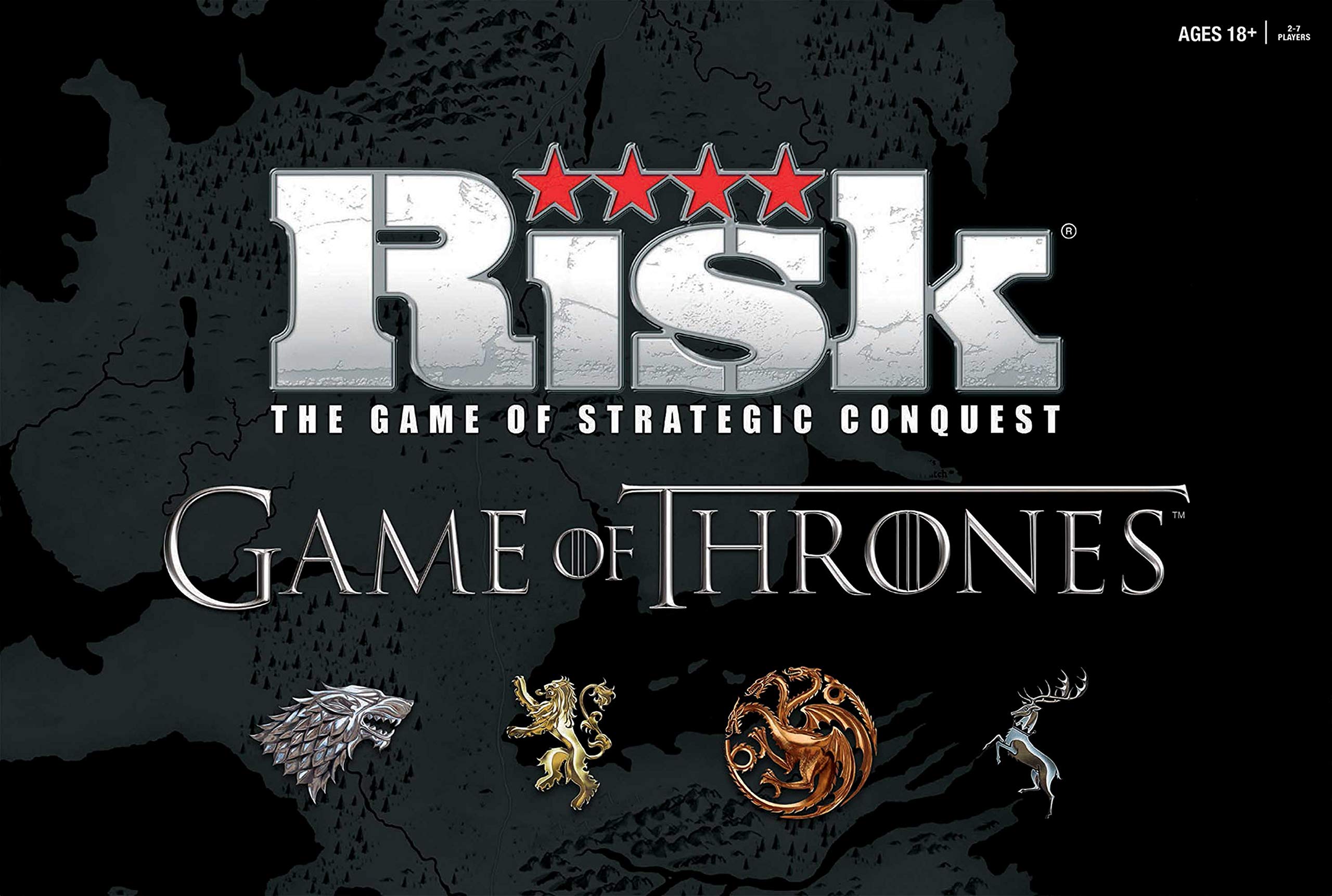 Foto 8 pulgar | Juego de Mesa Usaopoly Risk Game Of Thrones Strategy - Venta Internacional