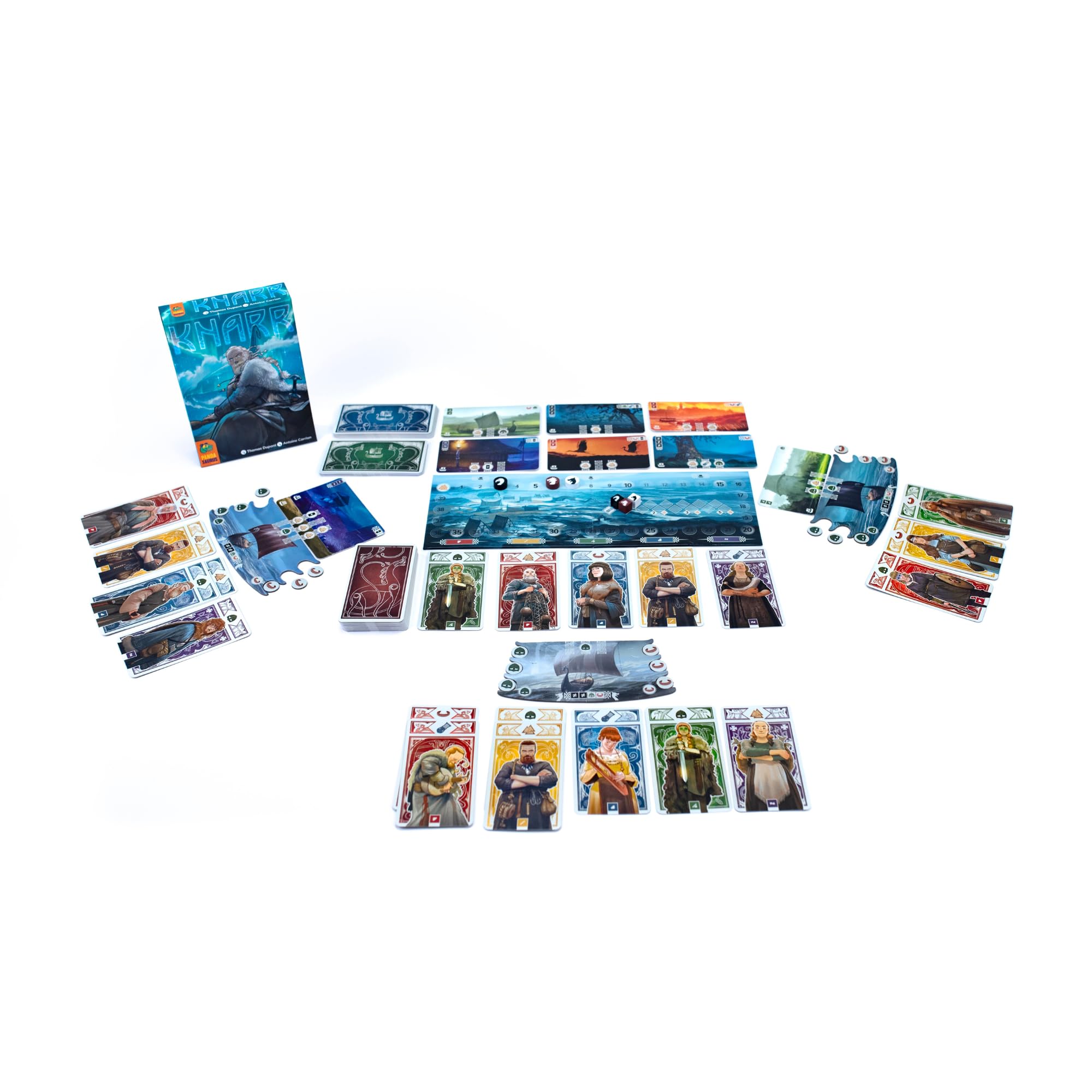 Foto 3 pulgar | Juego de Mesa Pandasaurus Games Knarr Form Greatest Vikings - Venta Internacional