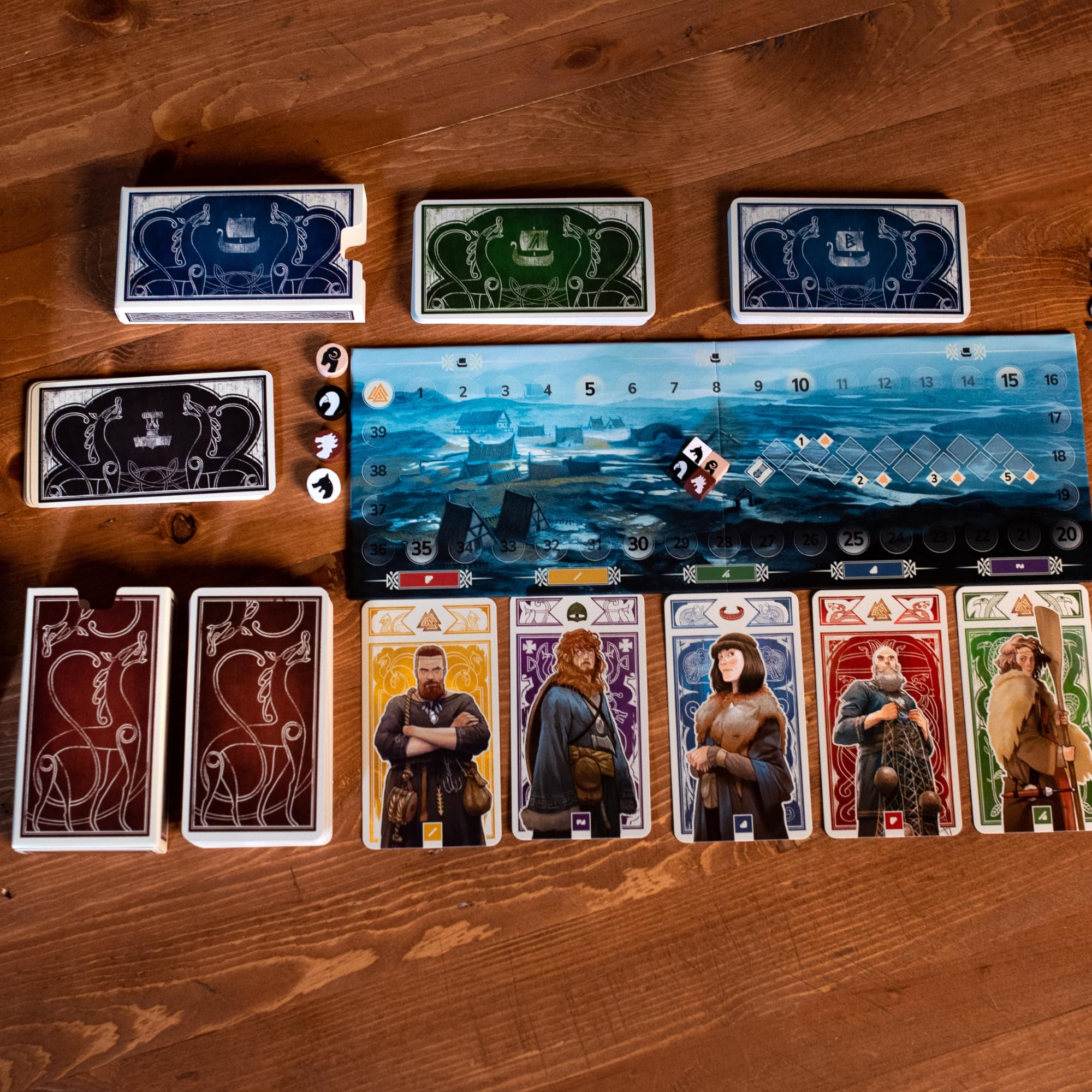 Foto 5 pulgar | Juego de Mesa Pandasaurus Games Knarr Form Greatest Vikings - Venta Internacional