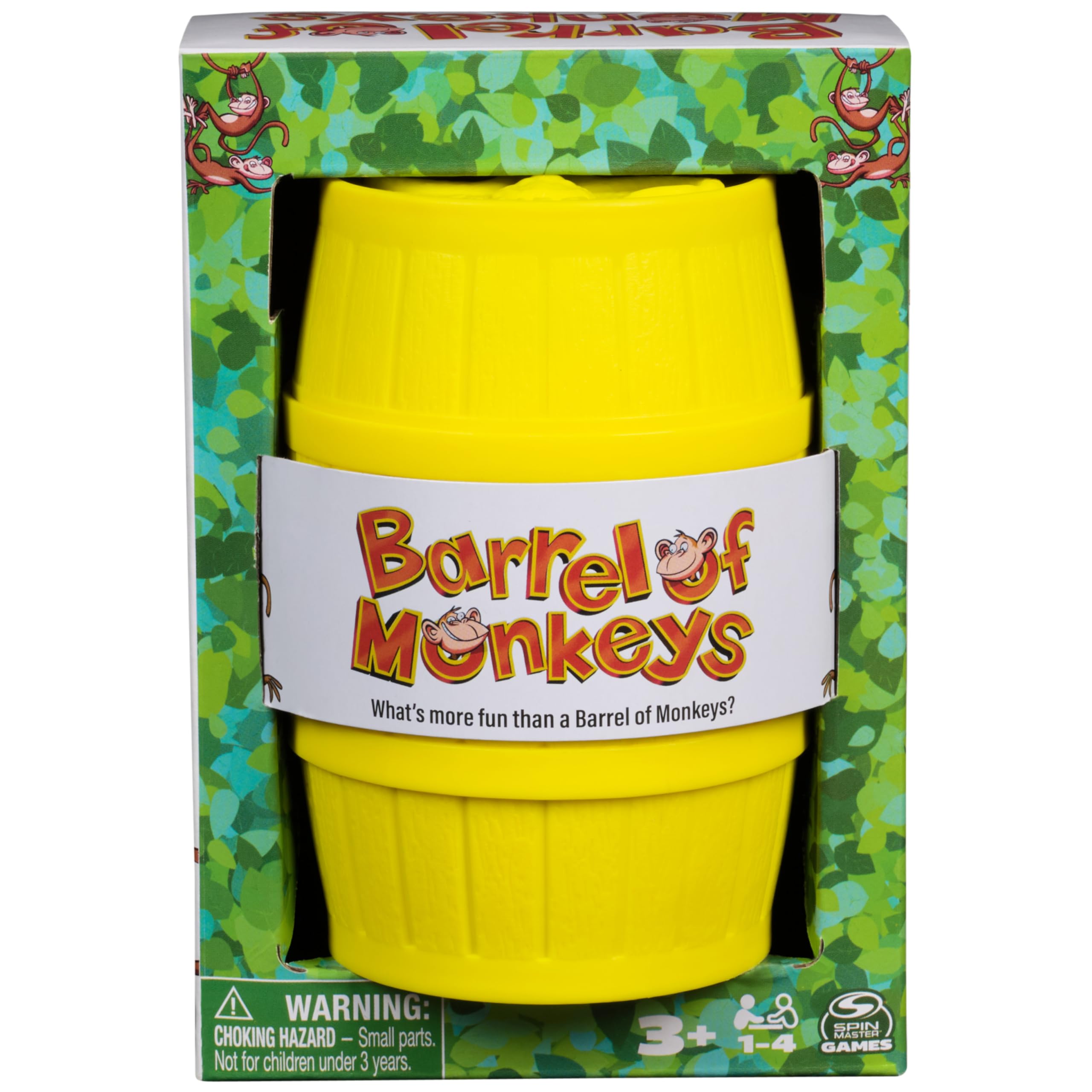 Foto 2 pulgar | Juego Familiar Spin Master Games Barrel Of Monkeys Retro - Venta Internacional