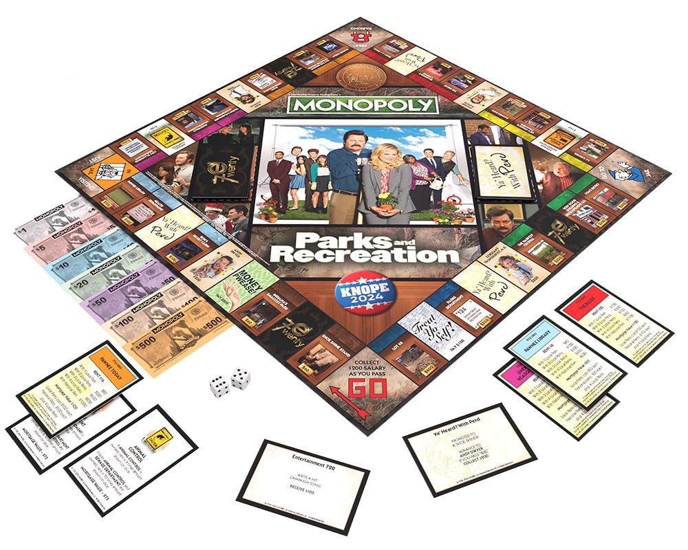 Foto 3 pulgar | Juego de Mesa Monopoly Parks & Recreation Edition - Venta Internacional