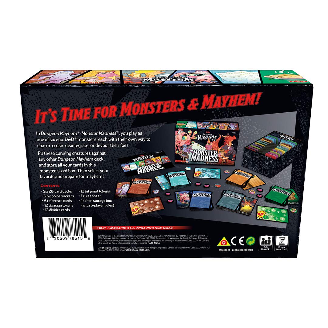 Foto 3 pulgar | Juego De Cartas Dungeons & Dragons: Monster Madness-Venta Internacional