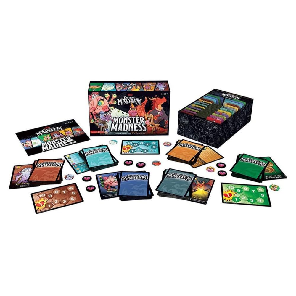 Foto 4 pulgar | Juego De Cartas Dungeons & Dragons: Monster Madness-Venta Internacional