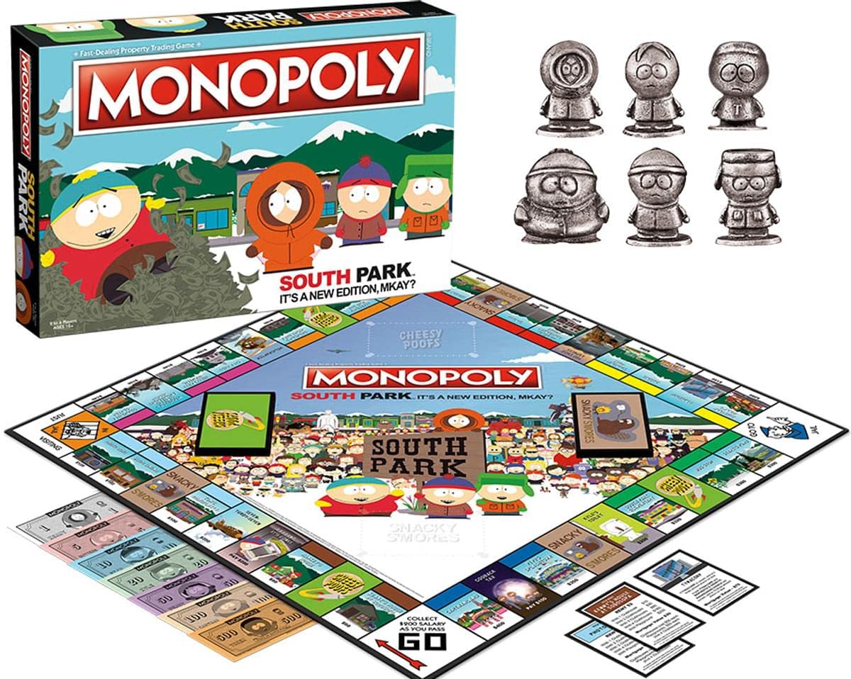 Juego de Mesa Monopoly South Park Comedy Central para 2-6 Jugadores - Venta Internacional